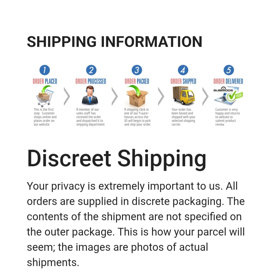 Shipment Information Part 1