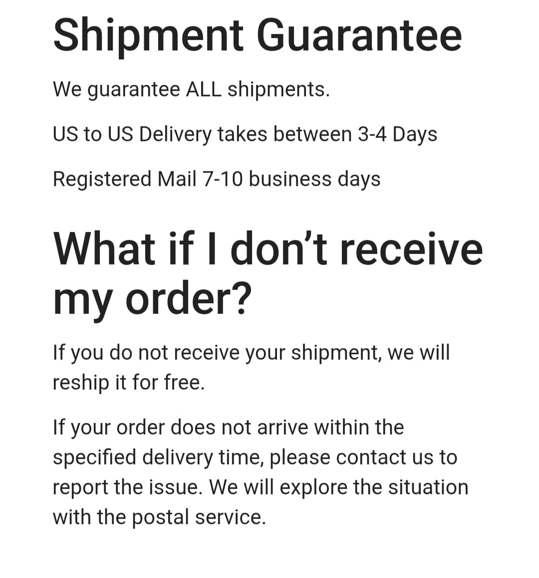 Shipment Information Part 3