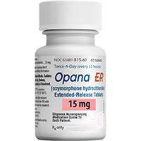 Generic Opana ER 15 mg